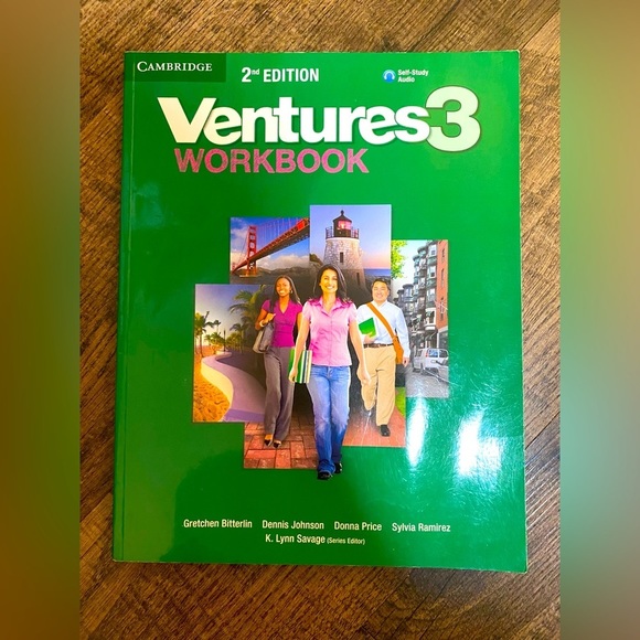 VENTURES LEVEL 3 - PAPERBACK WORKBOOK - ISBN: 9781107621879 - Picture 1 of 5